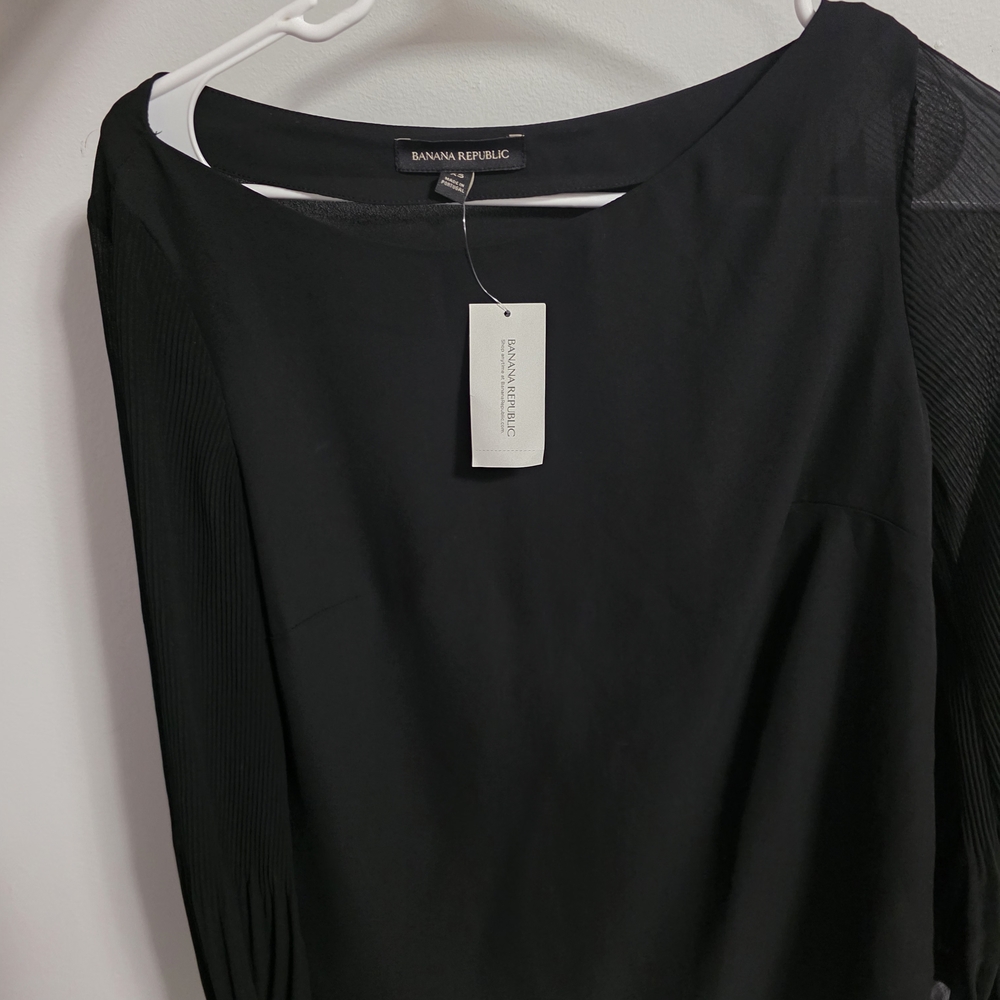 Banana Republic Black Women's Long Sleeve Top
